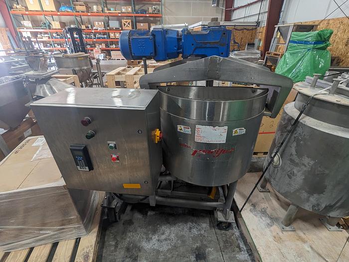 Used Breddo Likwifier Jacketed Mixer LORWWSS