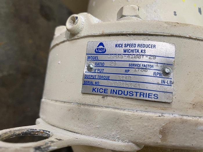 Used Kice VJ Rotary Airlock & Cyclone Collector