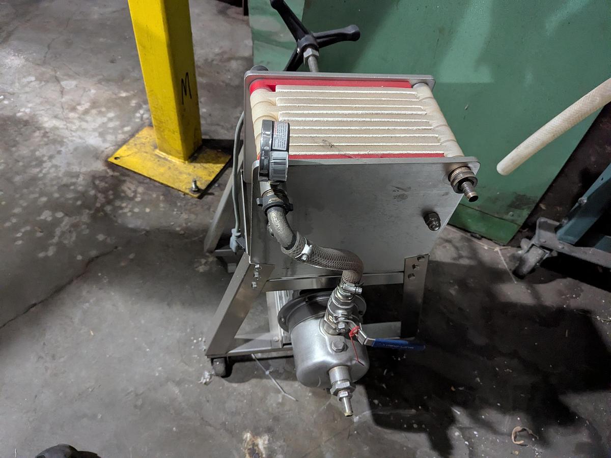 Used Filter Press with Pump