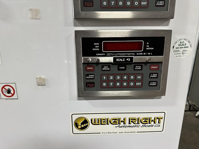 Used Weigh Right PMB-3 Net Weigh Filler