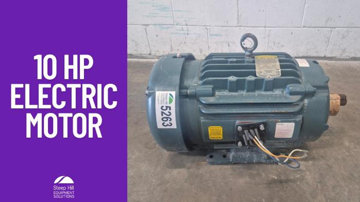 Used Baldor-Reliance 10 HP Electric Motor