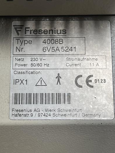 Used Fresenius 4008B Dialysegerät