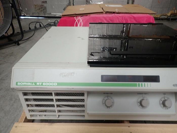 Used DuPont Sorvall Model RT 6000D Refrigerated Centrifuge with Rotor and Buckets