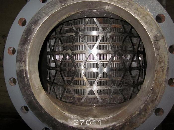 Used Black Clawson ULTRA SCREEN III Black Clawson Ultra Screen Iii, 0.025" Slotted J&L V-Max Basket, 4-Foil Rotor, Stainless Steel Body #27611