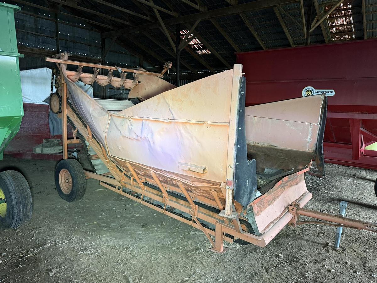 Used Amac Bulk Unloader Even-Flow With Sizer/Dirt Eliminator