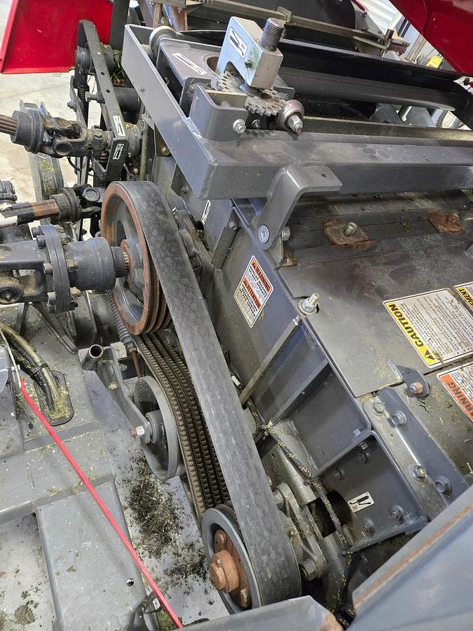 Used 2019 Dion Scorpion 300, 9ft Hay Head, 4 Row Corn Head, Processor