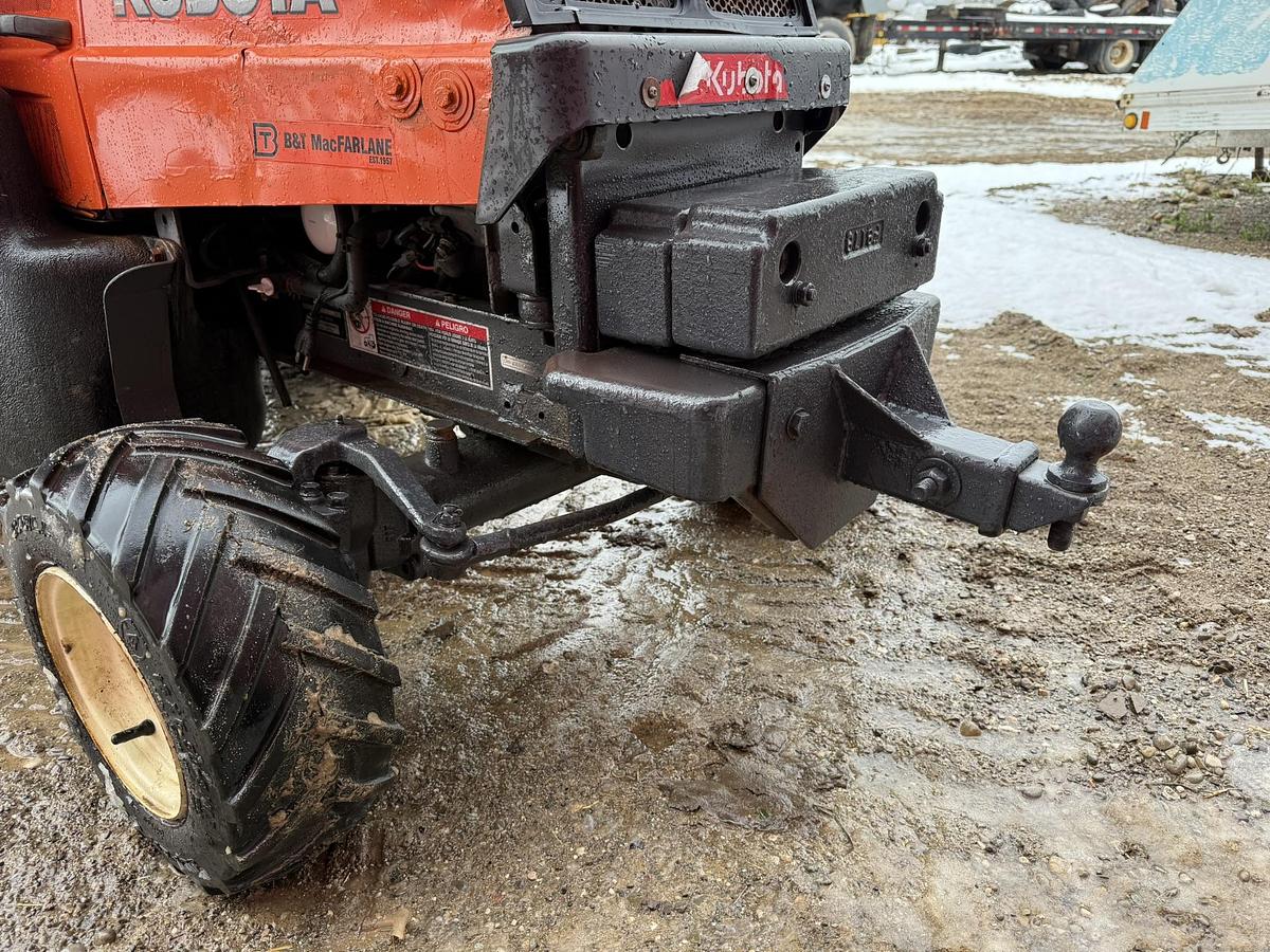 Used 2018 Kubota F2690, Cab, Heat, 4WD, Diesel, Blade