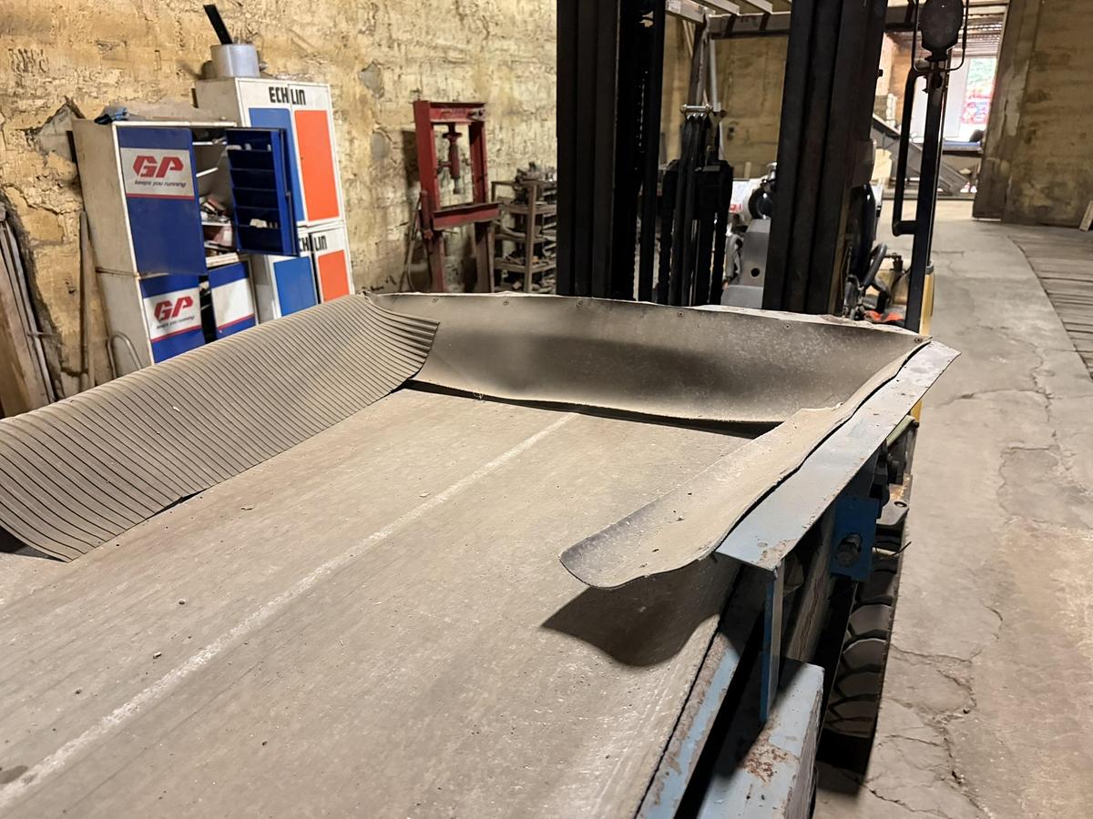 Used Alliston Machinery 50' Long by 36" Wide Belt Conveyor