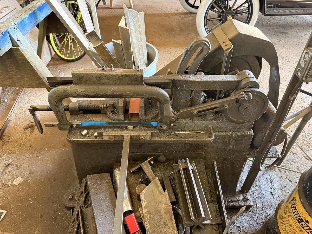 Used Shop Tools and Equipment - Press, Dill Press, Band Saw, Mill, Welder
