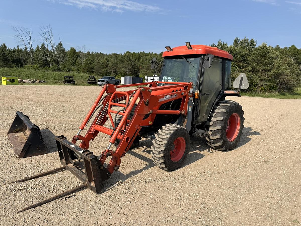 Used 2006 Kioti DK45S 4WD Loader Tractor