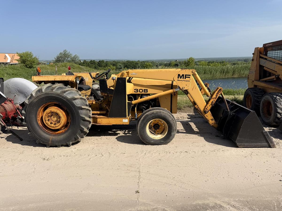 Used 1980 Massey Ferguson 30B 2WD Tractor With 34A Loader