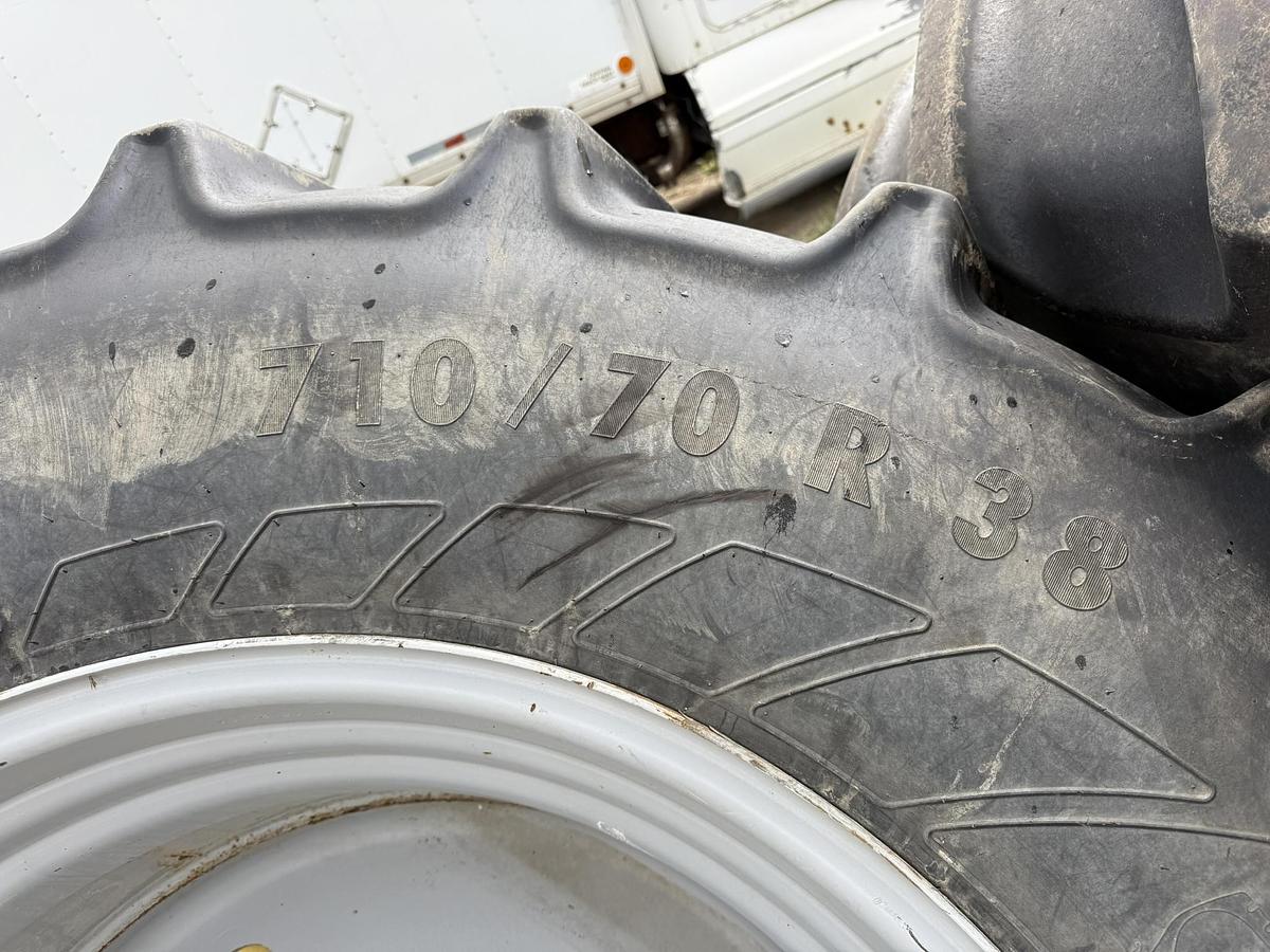 Used Agco 1100C, Amazone Zg-TS 100001 Speader