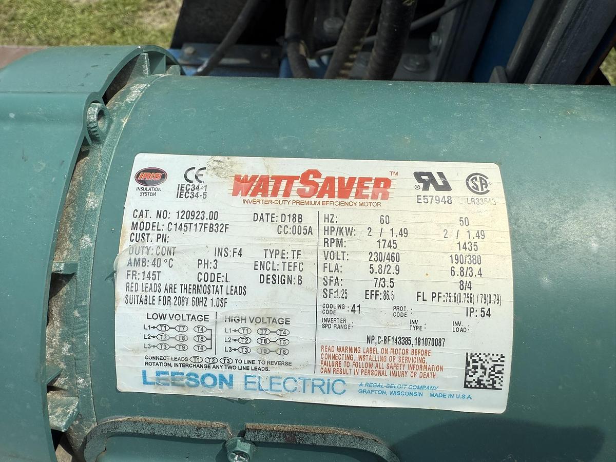 Used WBM 48" Grading Table With Trash Conveyor