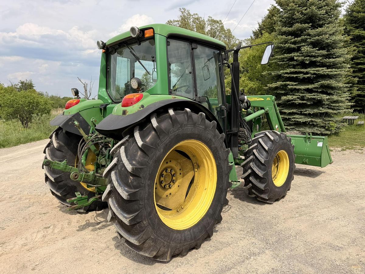 Used 2010 John Deere 6430 Premium, 673 Loader, 3,080 Hours