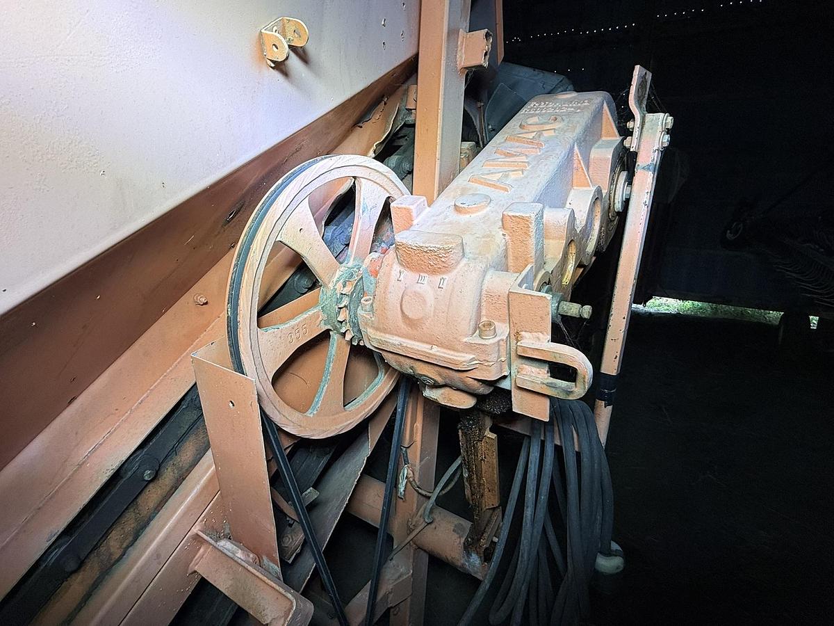 Used Amac Bulk Unloader Even-Flow With Sizer/Dirt Eliminator