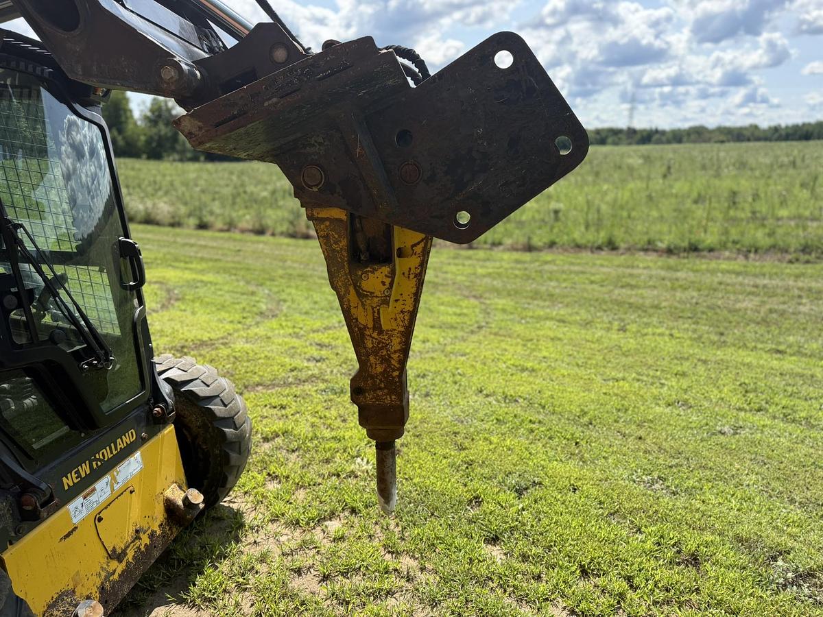 Used Atlas Copco SBC410 Hydraulic Breaker, Universal Skid Steer Mount