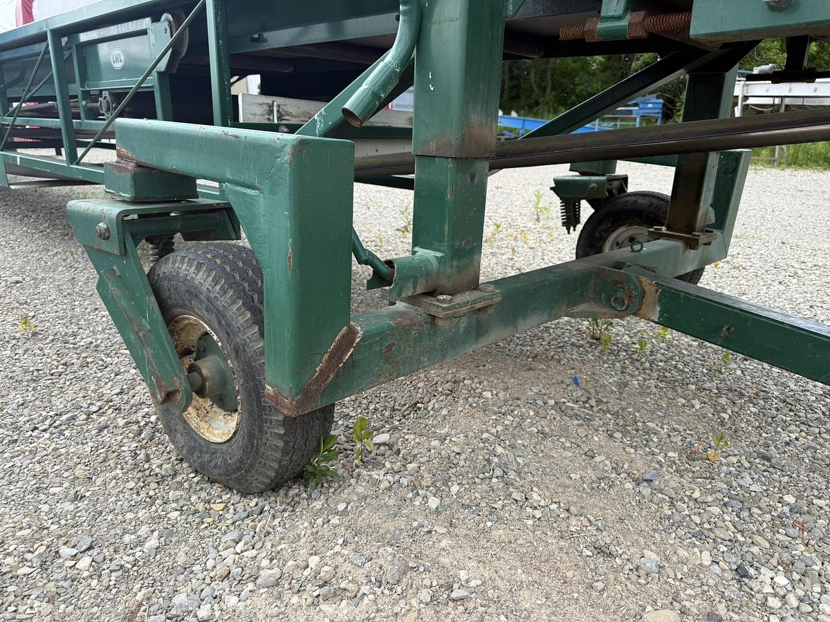 Used LWL  60' Telescopic Conveyor, 30" Belt, Single Phase