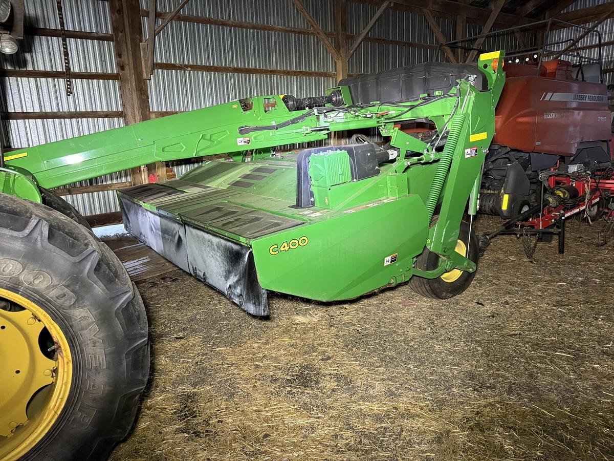Used 2023 John Deere C400 MOCO Centre Pivot 13', Disk Mower