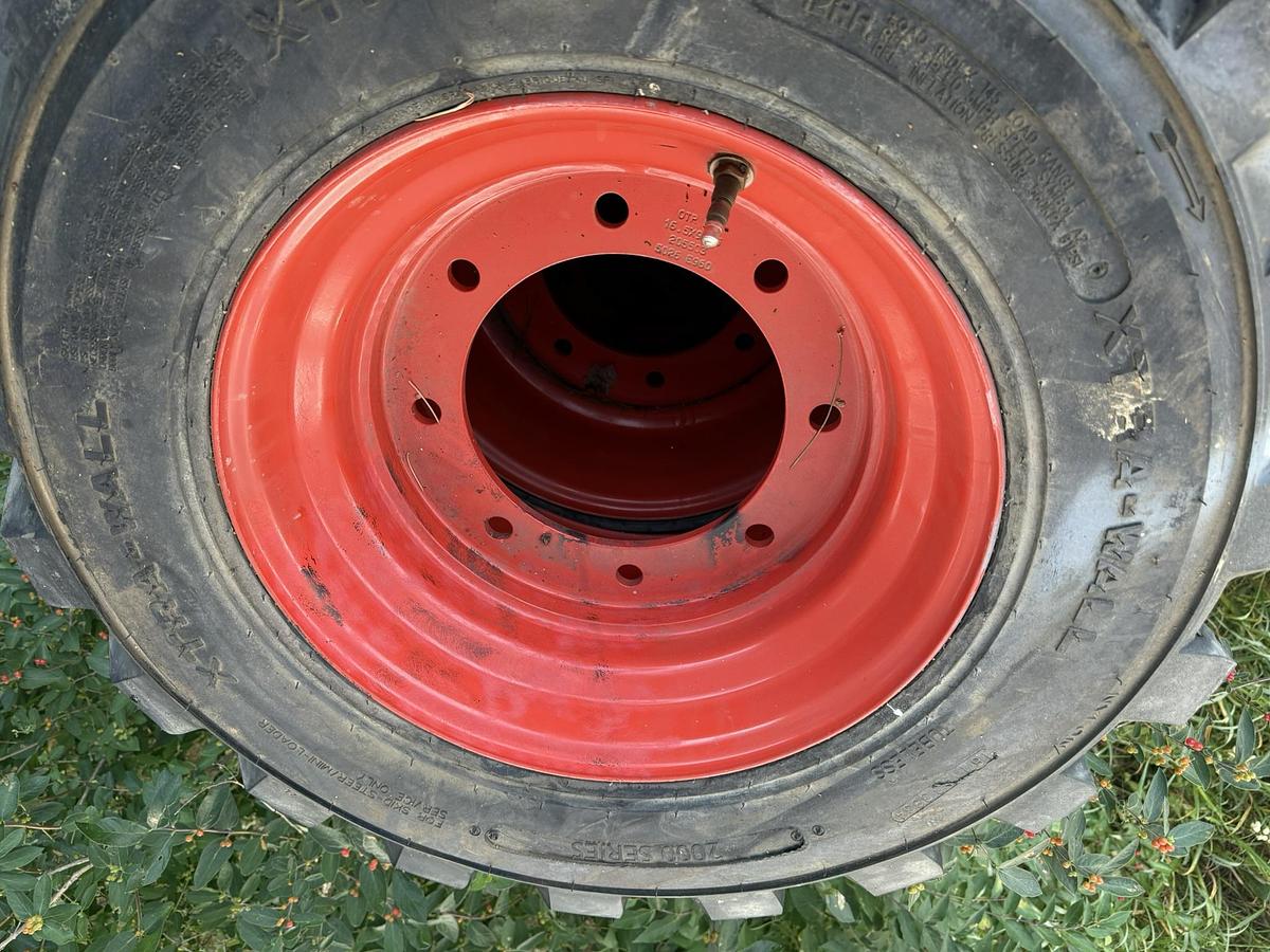 Used 2025 Kubota 12x16.5 Ru Flat Skid Steer Tires Brand New Never Used