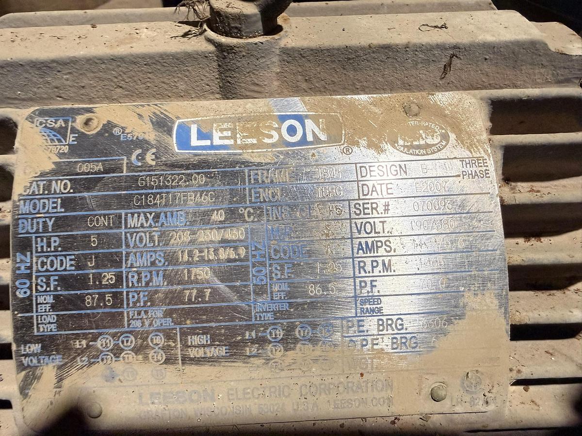 Used Alliston Machinery 50' Long by 36" Wide Belt Conveyor