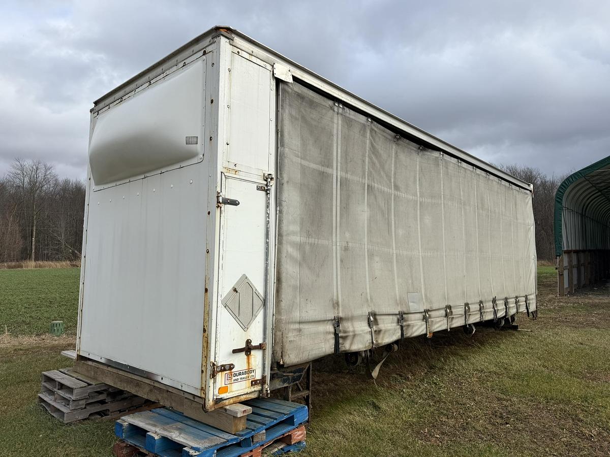 Used Durabody Flat Deck With Canvas Sides