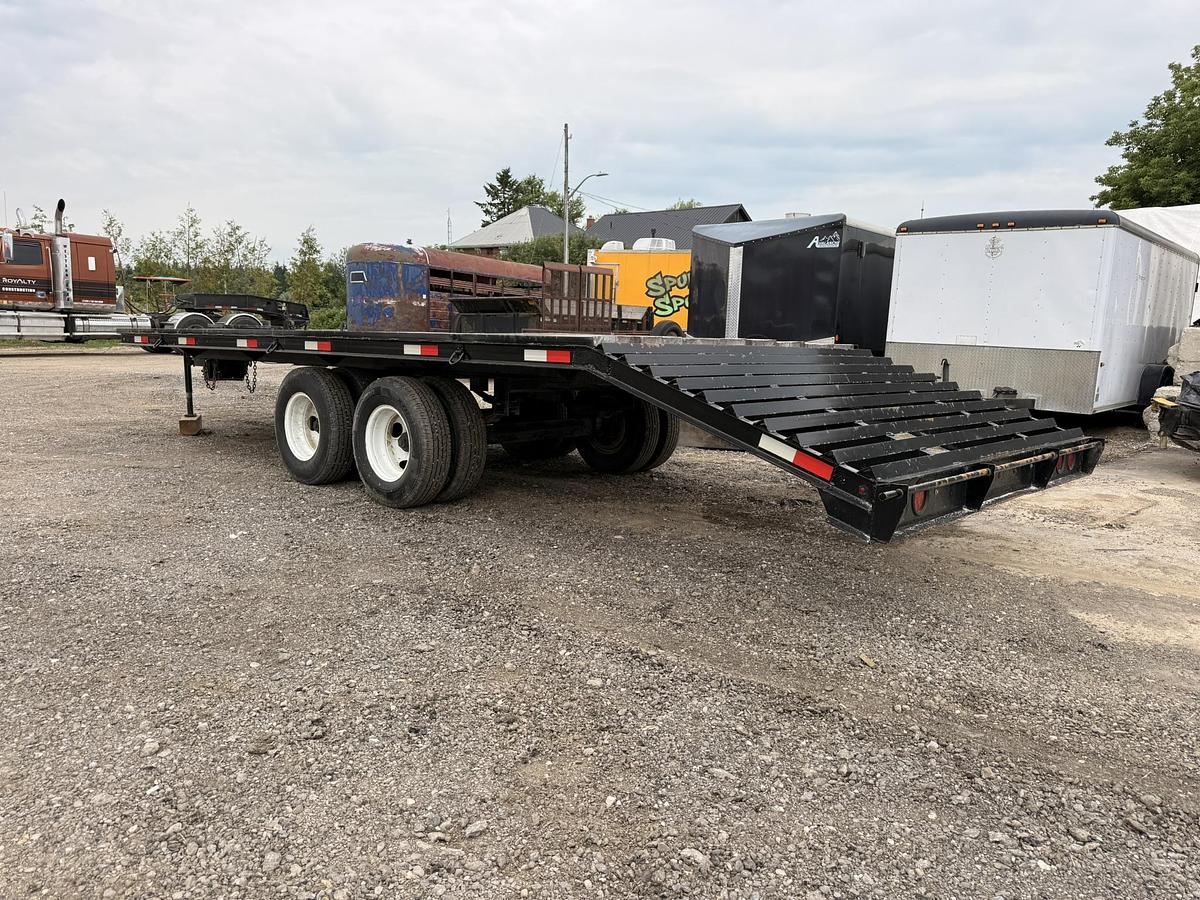 Used 24' Beavertail Deck Over Trailer 2 x 10K Axles