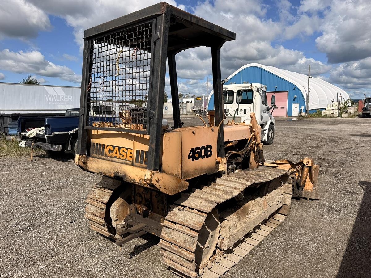 Used 1980 Case 450B Dozer 6 Way Blade