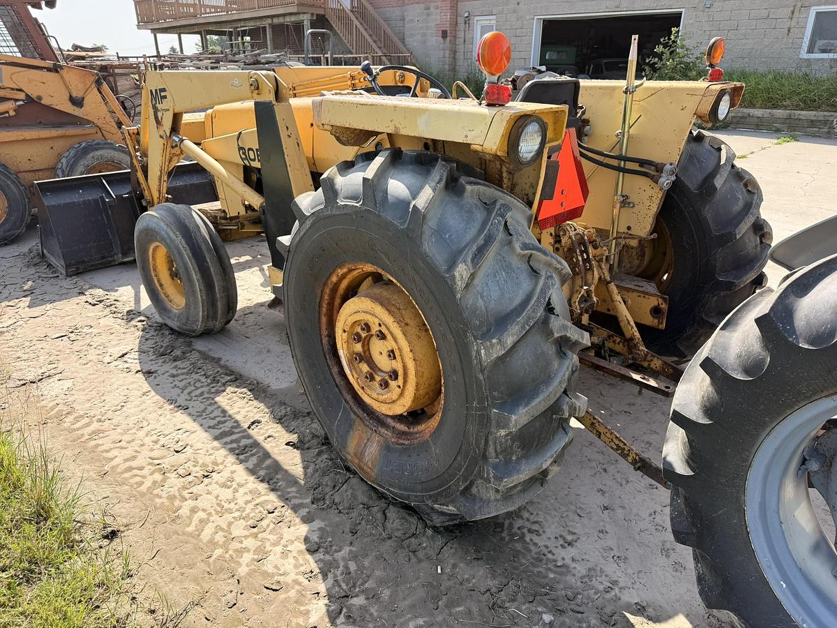 Used 1980 Massey Ferguson 30B 2WD Tractor With 34A Loader