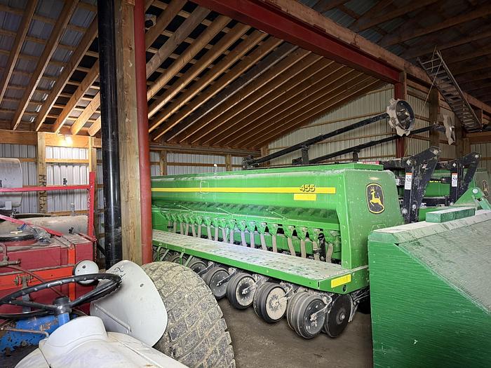 Used 2013 John Deere 455 35', Markers, Scale