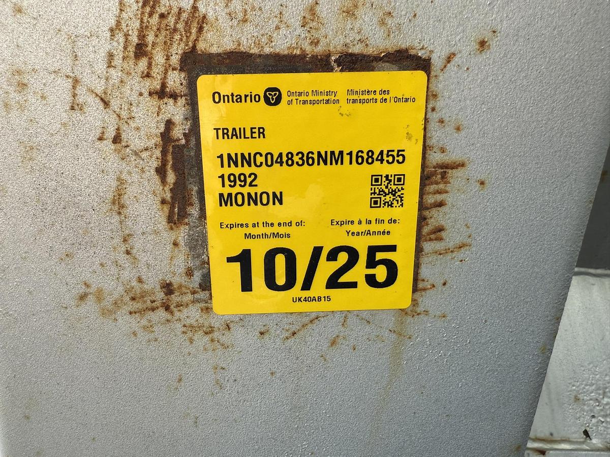 Used H.F. Stewart  40' Live Bottom Produce Trailer