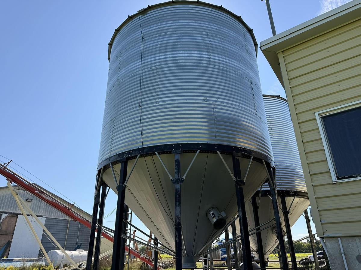 Used Westeel 100 Ton Grain Bin Hopper Bottom