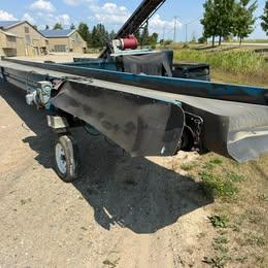 Used Haines Haines 54' Conveyor, 36" Belt, Single Phase