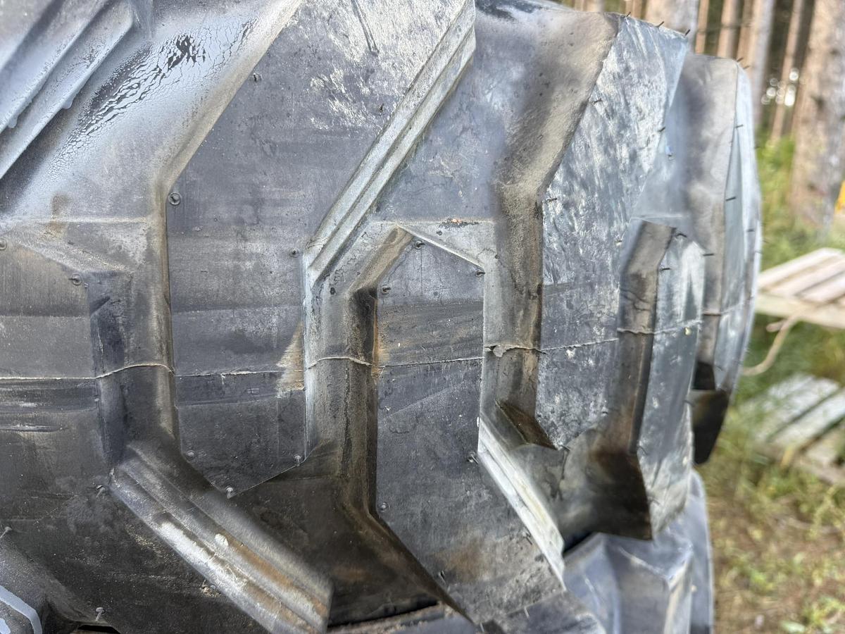 Used 2025 Kubota 12x16.5 Ru Flat Skid Steer Tires Brand New Never Used