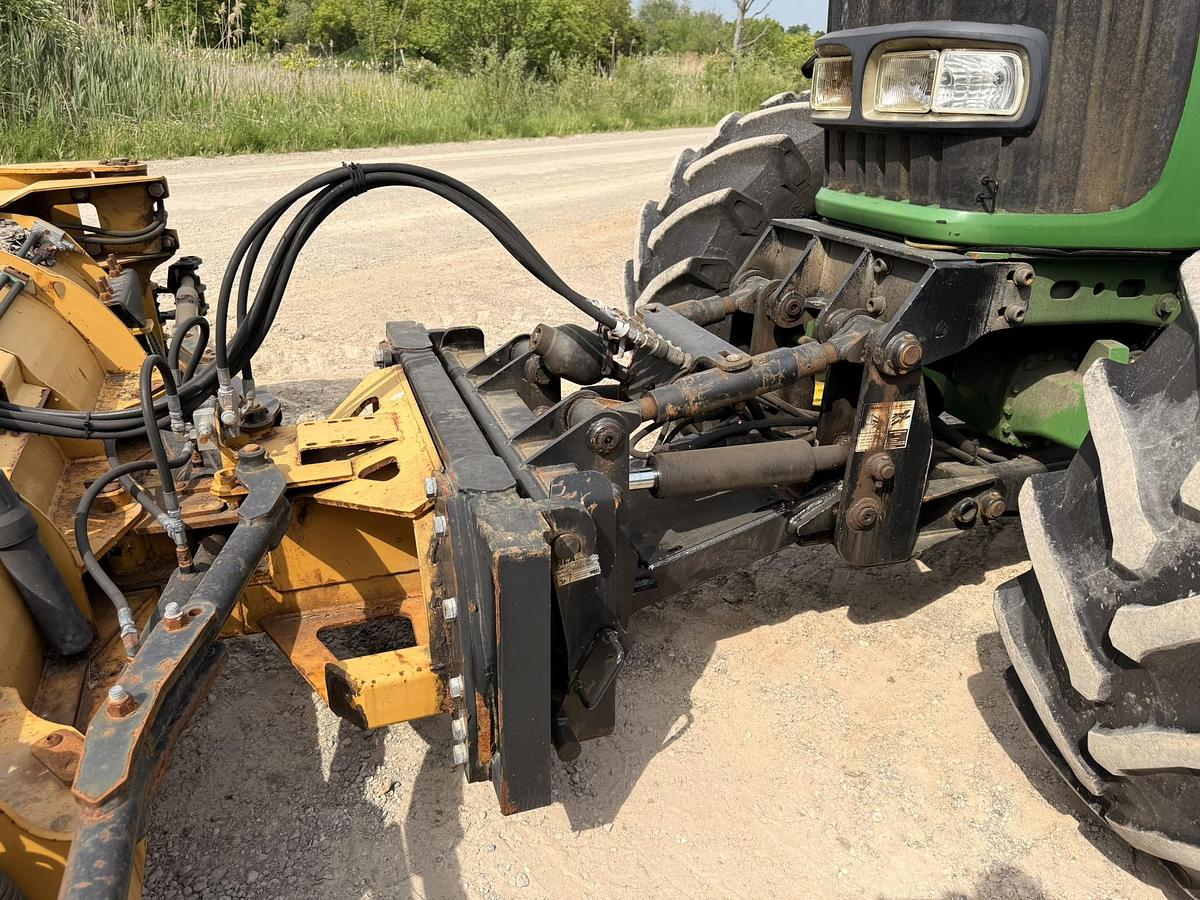 Used 2008 John Deere 6320, 24 SPD Power Quad, 9-15 HLA Blade