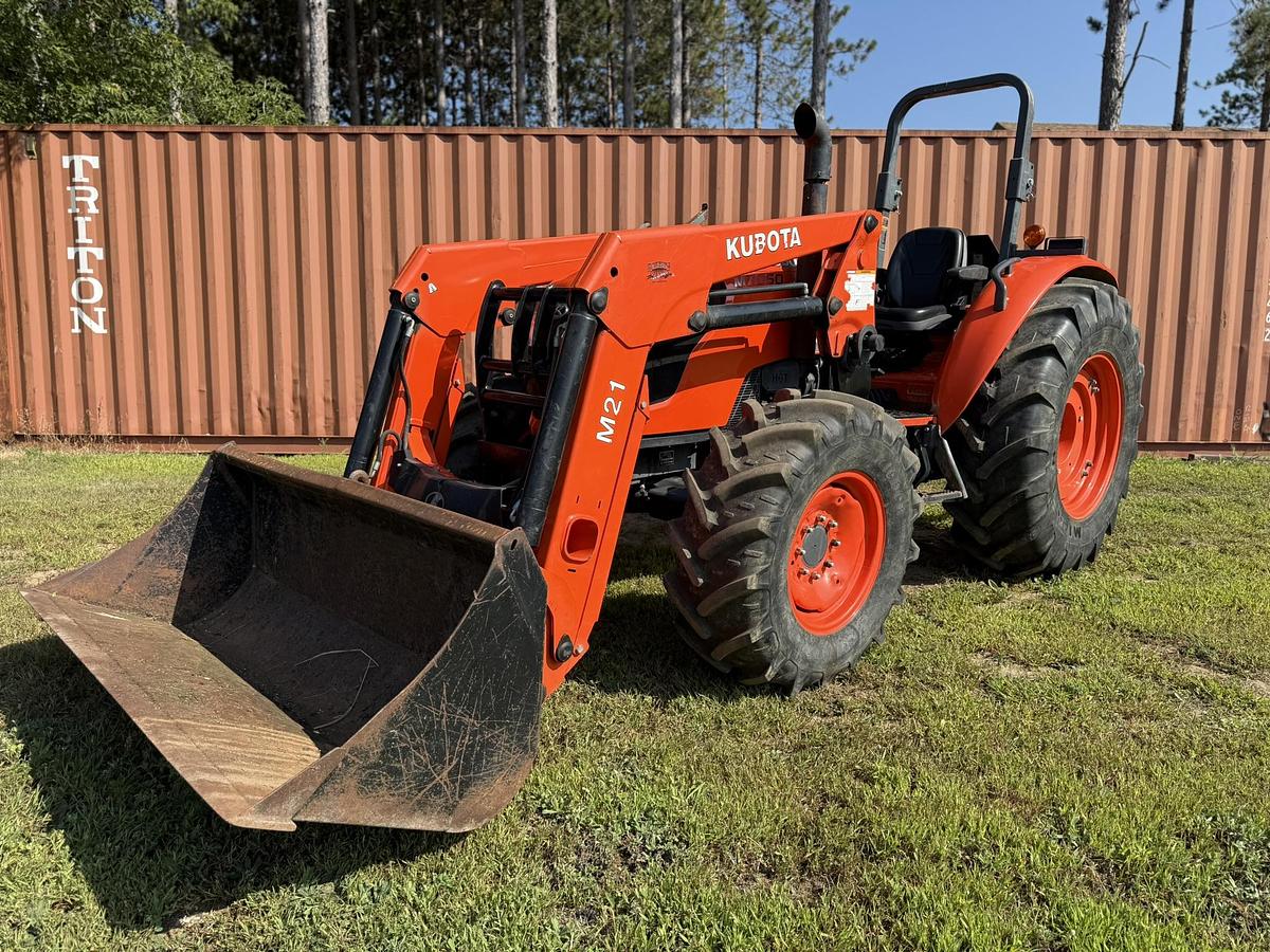 Used 2018 Kubota M7060 Rops, 4WD, Loader Tractor