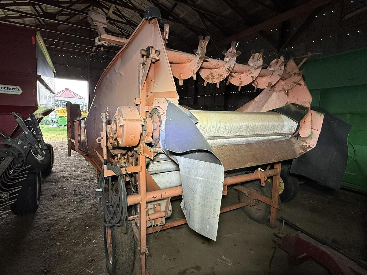 Used Amac Bulk Unloader Even-Flow With Sizer/Dirt Eliminator
