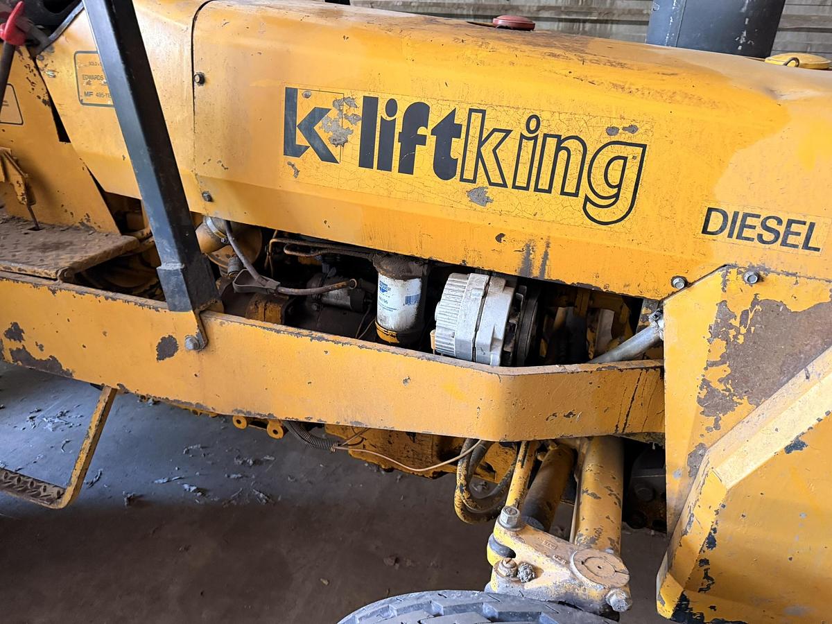Used Massey Ferguson Lift King, 2 Stage, Side Shift Fork Lift