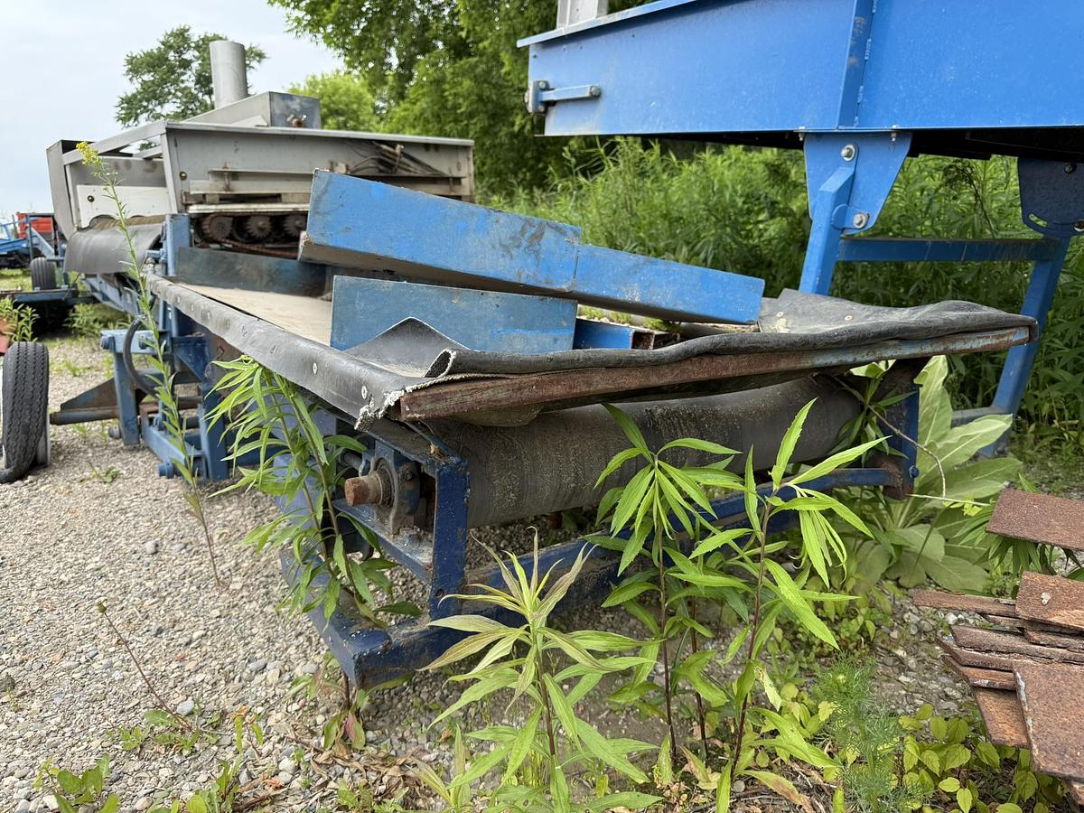 Used Alliston Machinery 44' Truck Unloding Conveyor