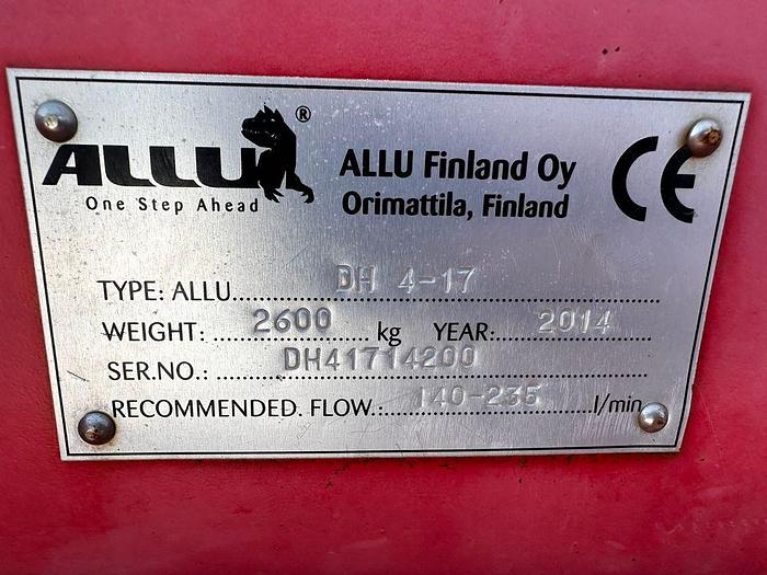 Used Allu DH 4-17 68" Excavator Screening Bucket
