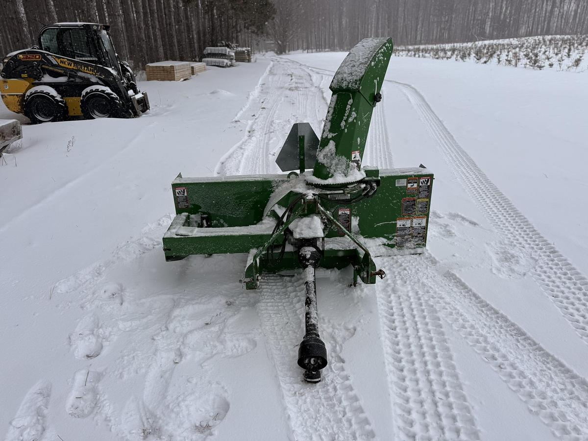 Used Frontier 74" Snow Blower, Hyd. Hood Turn