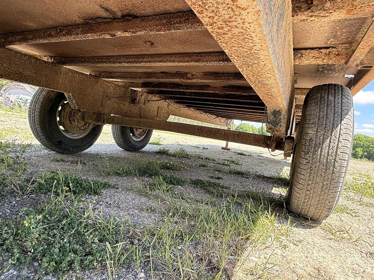 Used 2001 Home Made 24' Gooseneck Trailer