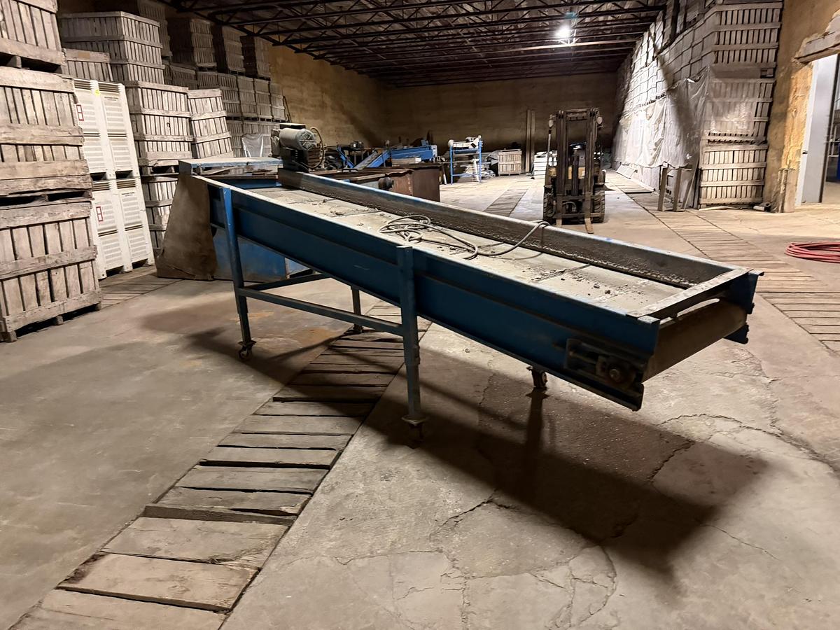 Used Alliston Machinery 14' Long x 34" Belt