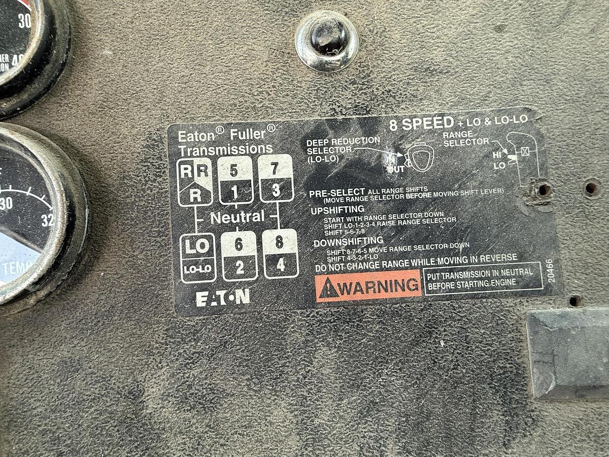 Used 1997 Mack Potato Bulk Box On Mack Truck