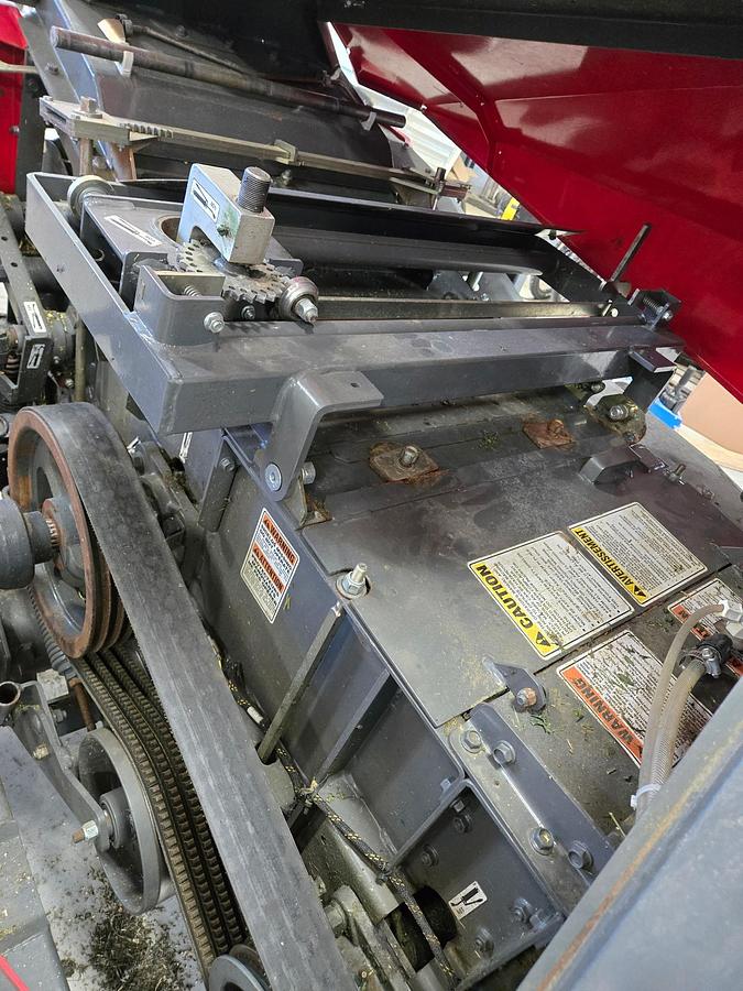 Used 2019 Dion Scorpion 300, 9ft Hay Head, 4 Row Corn Head, Processor