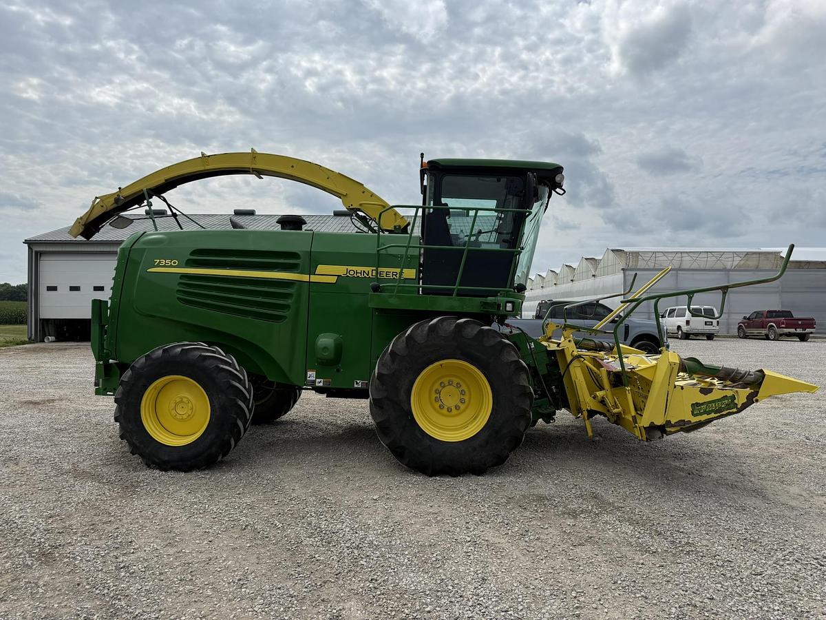 Used 2008 John Deere 7350 SPFH With Kember 6 Row Head