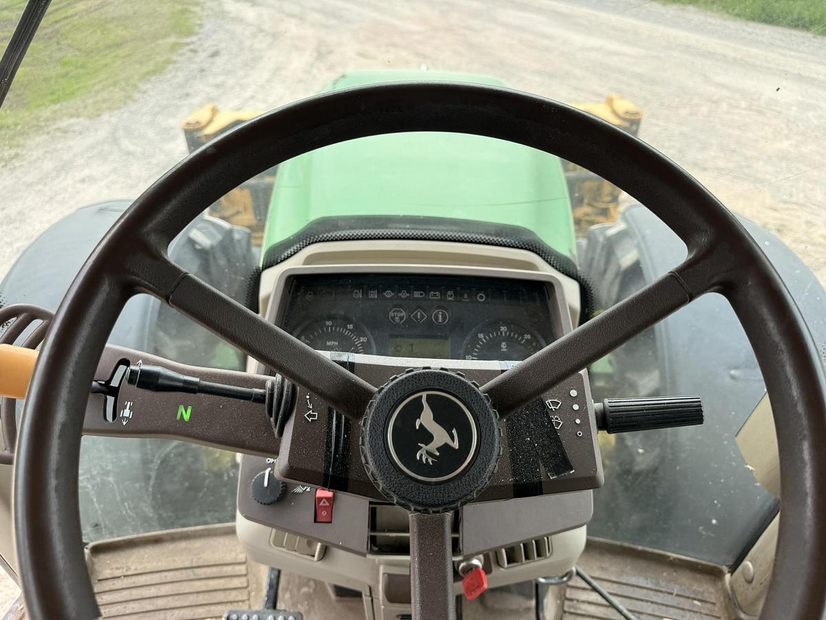 Used 2008 John Deere 6320, 24 SPD Power Quad, 9-15 HLA Blade