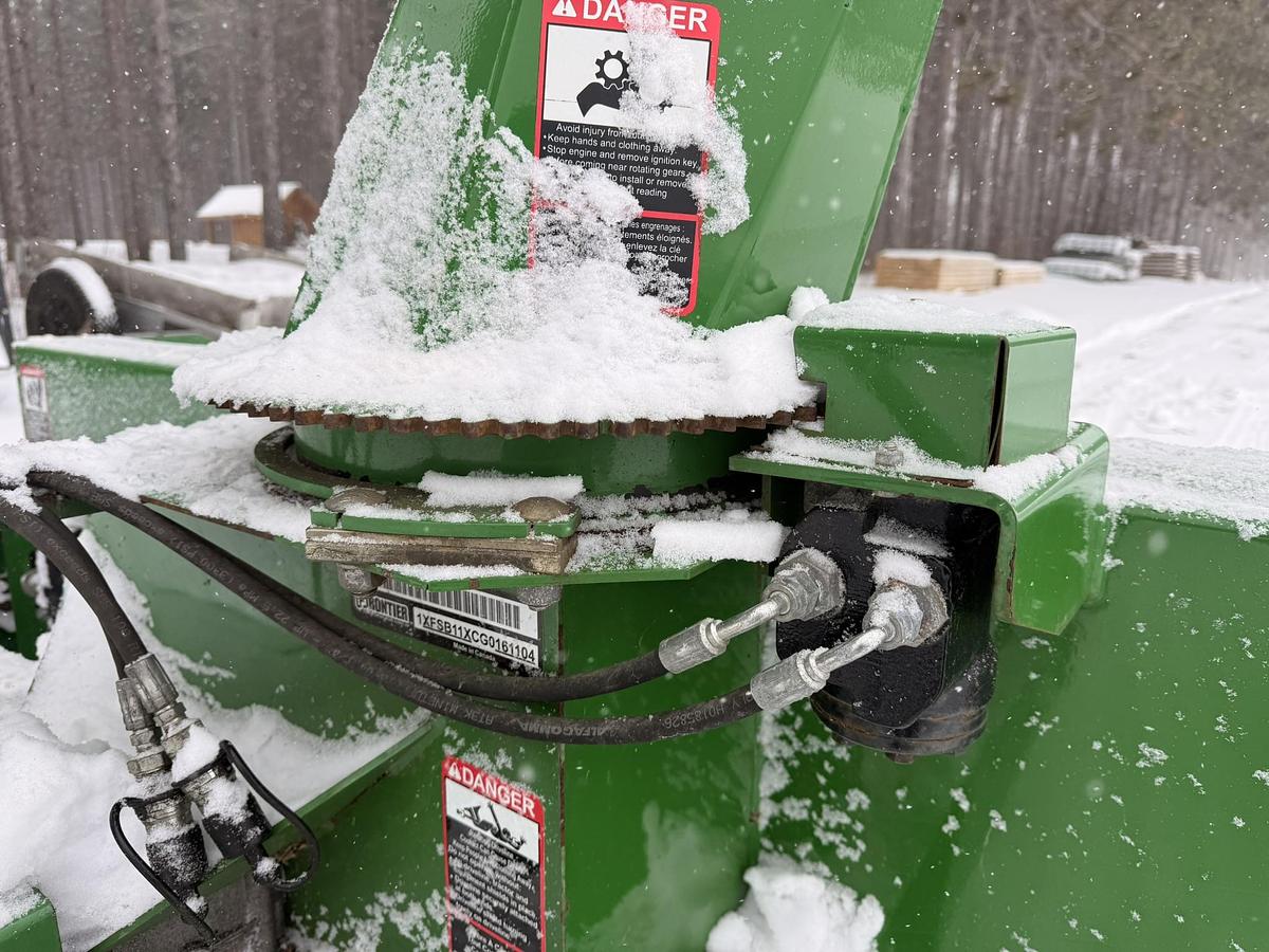 Used Frontier 74" Snow Blower, Hyd. Hood Turn