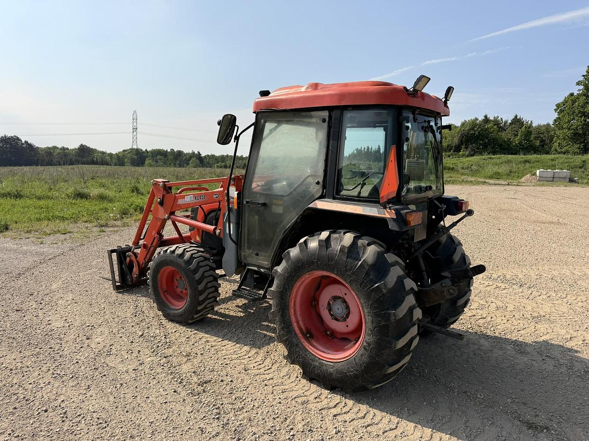 Used 2006 Kioti DK45S 4WD Loader Tractor