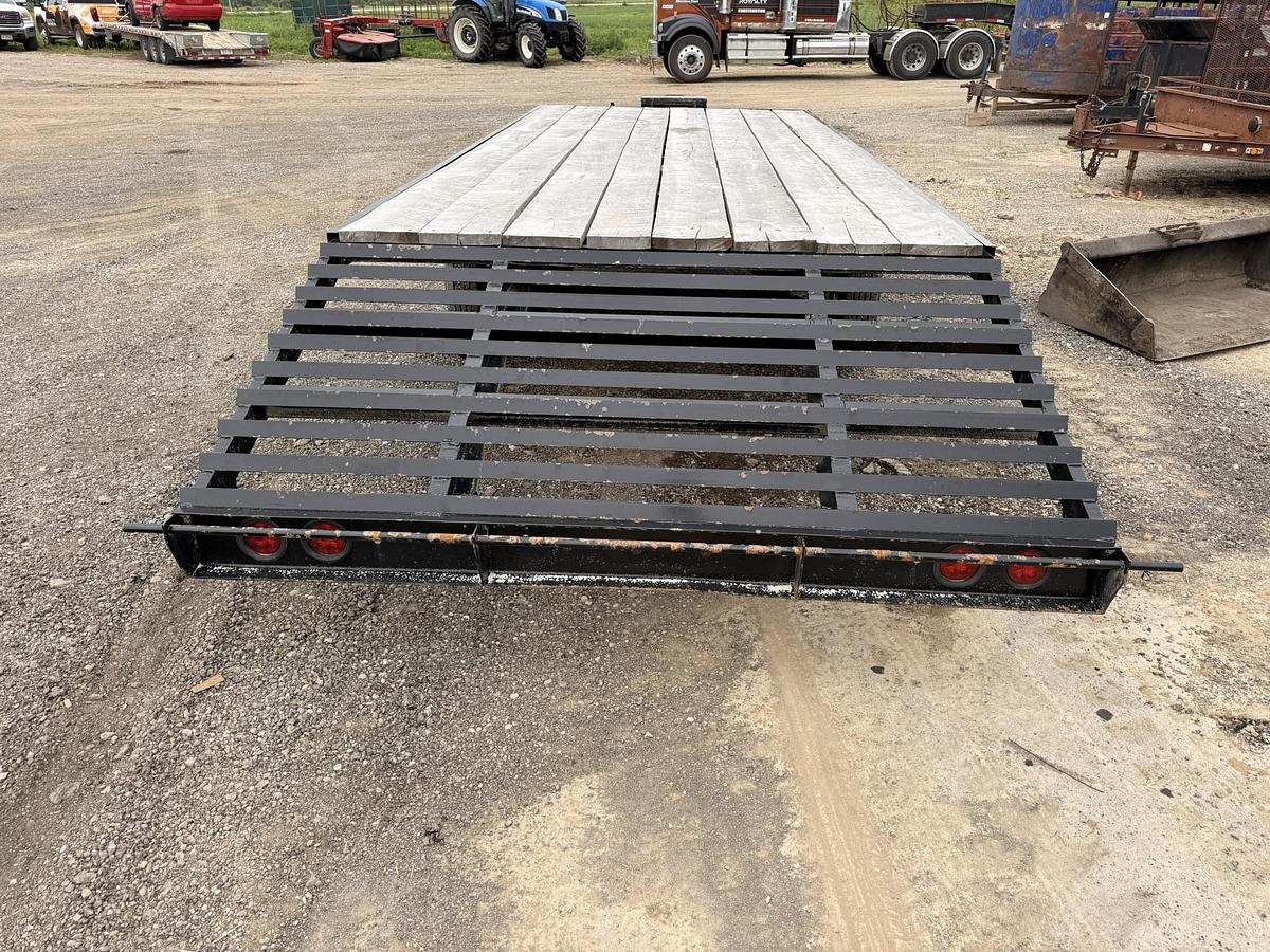 Used 24' Beavertail Deck Over Trailer 2 x 10K Axles