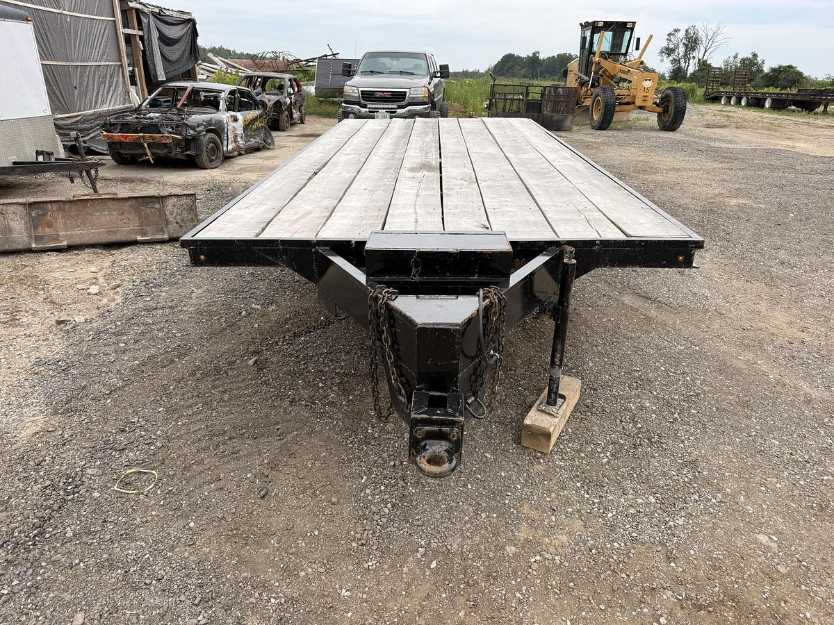 Used 24' Beavertail Deck Over Trailer 2 x 10K Axles